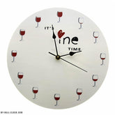 Original Clock Glass of Wine My Wall Clock